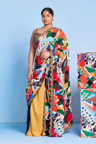 Légèrmash Leger Lace Tailored Sari
